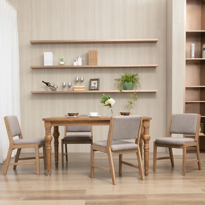 Nordic Style Upholstered Side Chairs Open Back Dining Side Chairs for Kitchen Clearhalo ' kitchen&dining_furn' 'Dining Chairs' 'Dining Tables & Seating' 'dining_chair' 'furn' 'furn_dining_chair' 'Furniture' 'furniture_dining_chair' 'Kitchen & Dining Furniture' 'kitchen' 1200x1200_bb852af9-bd77-4acd-a8e1-eef5cf3c40f9