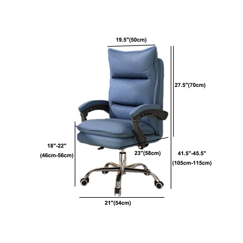 Contemporary Executive Chair High Back Upholstered Managers Chair Clearhalo 'furn' 'furn_office_chair' 'Furniture' 'Office Chairs' 'Office Furniture' 'office_chair' 1200x1200_bb869659-3c05-4acf-92e8-3495b3db0479