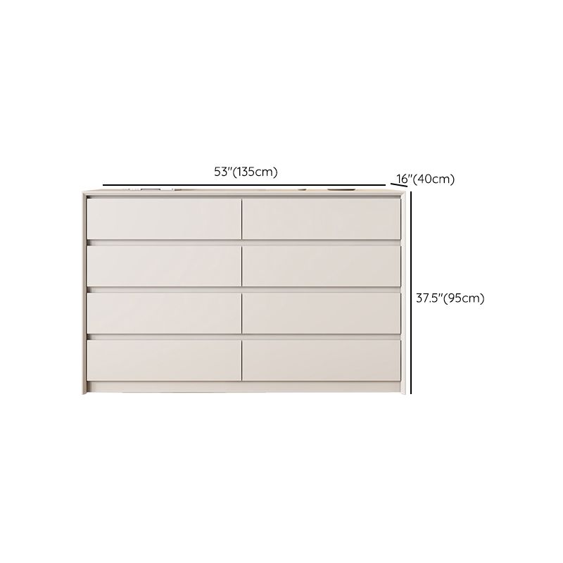 Modern de almacenamiento Cofre de almacenamiento horizontal Coffiser de techo de almacenamiento con cajones