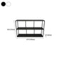 Open Bookcase Minimalist Book Shelf with Metal Rectangular Shelves Clearhalo 'Bookcases' 'Furniture' 'furniture_bookcases' 'kitchen' 'kitchen_bookcases' 'Living Room Furniture' 'Office Furniture' 1200x1200_bb8a530f-7c7d-4157-abc3-e1ea8f9cdfec