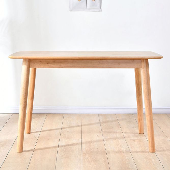 Contemporary Solid Wood Standard Dining Set Rectangle Kitchen Dining Set with 4 Legs Table Clearhalo 'Dining Room Sets' 'Dining Tables & Seating' 'dining_room_set' 'furn' 'furn_dining_room_set' 'Furniture' 'furniture_dining_room_set' 'Kitchen & Dining Furniture' 'kitchen&dining_furn' 'kitchen' 1200x1200_bb8b04ef-887d-4924-b6ce-122cc82686f4