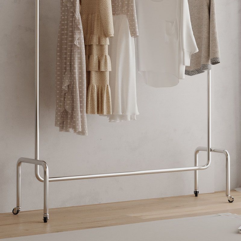 Albero della sala in acciaio della sala mentale moderna con appendiabiti di ricino