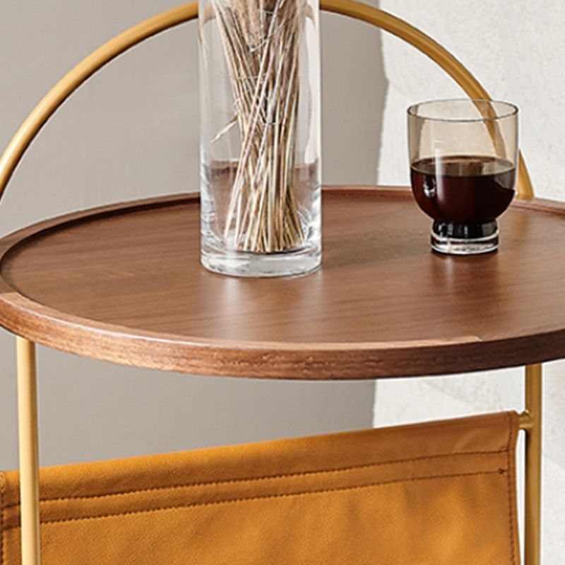 Brone Tray Top Corner Table Solid Wood Side Table with Storage Clearhalo 'Coffee & Accent Tables' 'End & Side Tables' 'end_side_tables' 'furn' 'furn_end_side_tables' 'Furniture' 'Living Room Furniture' 1200x1200_bb8d0fa7-0bf3-4a82-91b1-868e9809feea