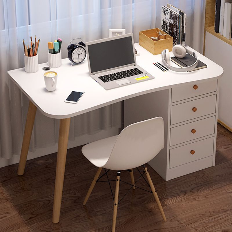 Manufacture Wood Writing Desk 19.69-inch Wide Writing Desk with Drawers Clearhalo 'furn' 'furn_office_desk' 'Furniture' 'Office Desks' 'Office Furniture' 'office_desk' 1200x1200_bb8d8f93-45fe-464f-afd8-8271e94b4534