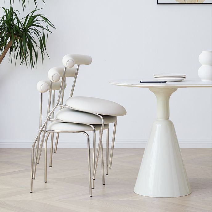 Oval 1/2/4/5/6/7 Piece e set di set di set da pranzo bianco