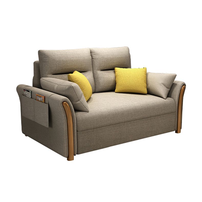 Cuscino incluso divano di divano convertibile a cuscino futon.