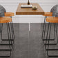 Brown Rectangle Bar Height Table Modern Solid Wood Bar Dining Table Clearhalo 'Bar Furniture' 'Bar Tables' 'bar_tables' 'furn' 'furn_bar_tables' 'Furniture' 'Kitchen & Dining Furniture' 1200x1200_bb939f66-d8ad-4e7a-8fcf-3bf9b0aaf5d3