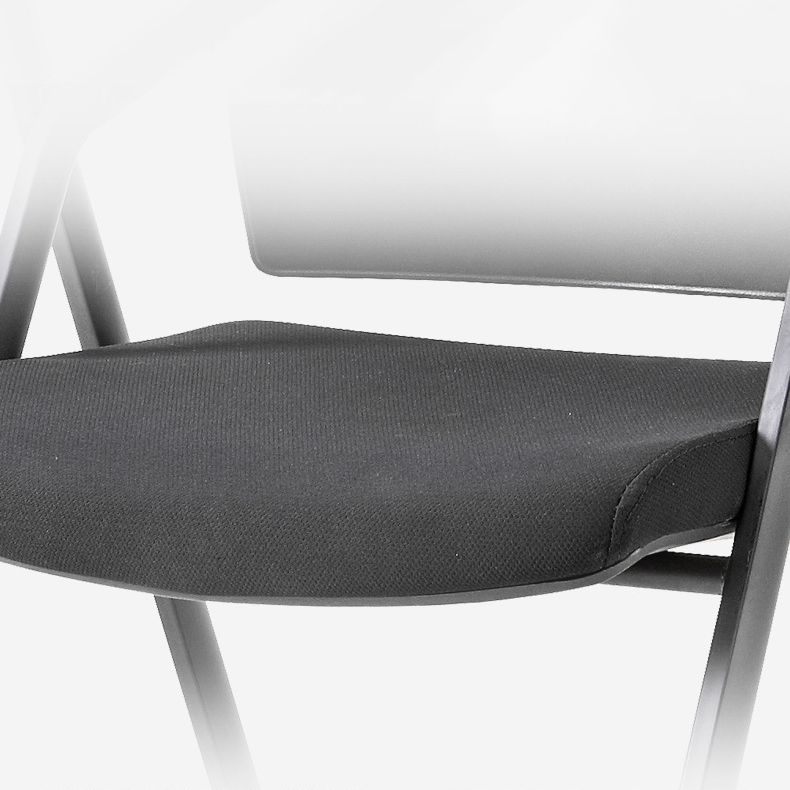 19" Wide Contemporary Desk Chair Black No Wheels Office Chair Clearhalo 'furn' 'furn_office_chair' 'Furniture' 'Office Chairs' 'Office Furniture' 'office_chair' 1200x1200_bb944cb1-9e4f-4217-ae3a-f8550b91b5e7