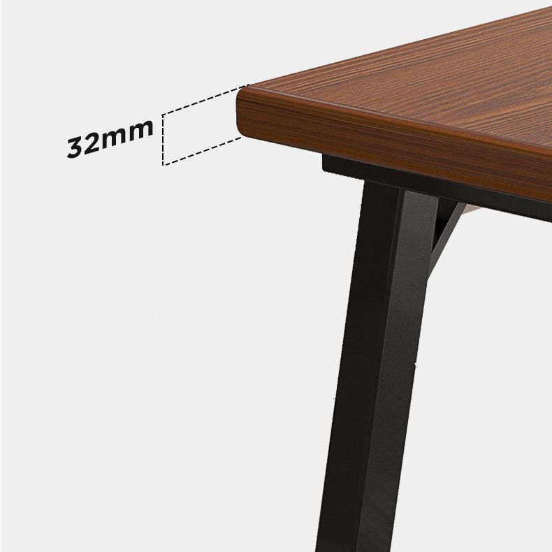 Contemporary Writing Desk Rectangular Computer Desk for Dormitory Clearhalo 'furn' 'furn_office_desk' 'Furniture' 'Office Desks' 'Office Furniture' 'office_desk' 1200x1200_bb94738a-75dd-4c5b-b303-de435e7795bf