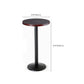 Trestle Base Dining Table Rectangle Brown Solid Wood Bar Table for Kitchen Living Room Clearhalo 'Bar Furniture' 'Bar Tables' 'bar_tables' 'furn' 'furn_bar_tables' 'Furniture' 'Kitchen & Dining Furniture' 1200x1200_bb96b304-2a57-41e1-b2dc-21189fd526e8