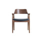 Modern Armrest Backrest Cushion Chair with Wood Legs for Dining Room Clearhalo 'Dining Chairs' 'Dining Tables & Seating' 'dining_chair' 'furn' 'furn_dining_chair' 'Furniture' 'Kitchen & Dining Furniture' 1200x1200_bb9725bd-5068-43bd-9772-1957edb3b4df