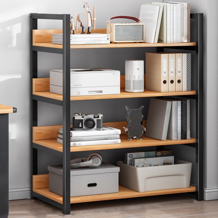 Offenes Metall -Holzbuchhandel Modern Home Wohnzimmer Bücherregal