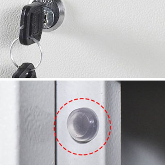 Gabinete contemporáneo de metal para el gabinete de almacenamiento de acero gris casero