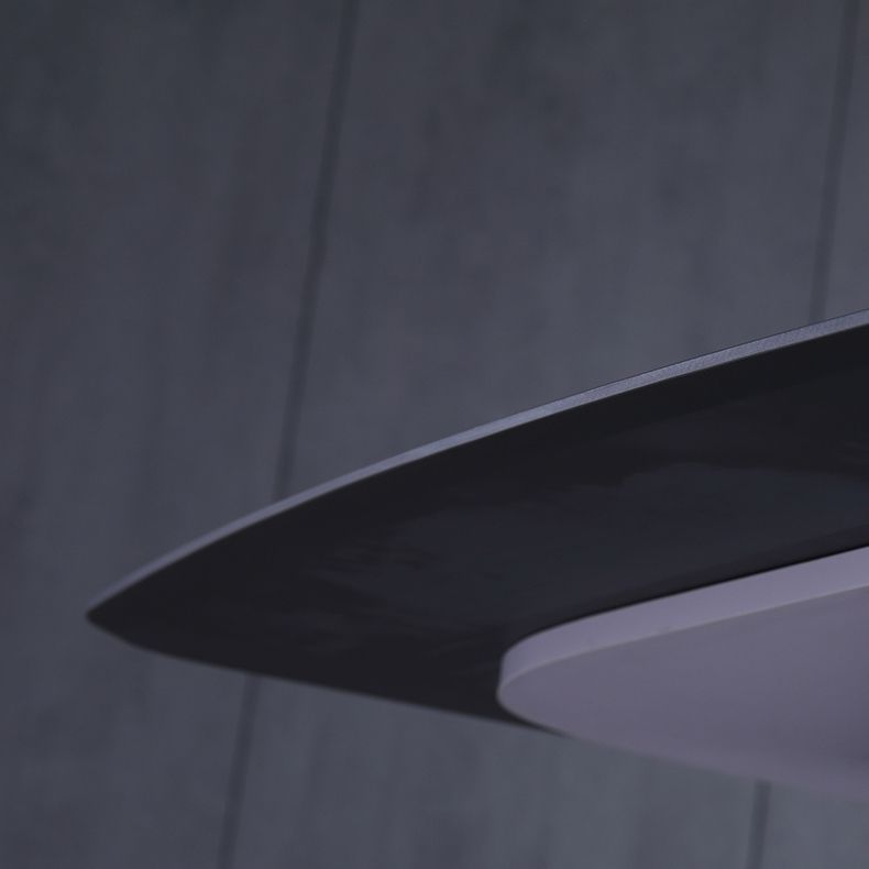 Rectangle Dining Table Industrial Stone Dining Table with 4 Legs