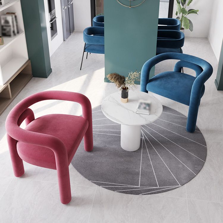 Contemporary Style Kitchen Dining Chairs Open Back Dining Arm Side Chairs Clearhalo ' kitchen&dining_furn' 'Dining Chairs' 'Dining Tables & Seating' 'dining_chair' 'furn' 'furn_dining_chair' 'Furniture' 'furniture_dining_chair' 'Kitchen & Dining Furniture' 'kitchen' 1200x1200_bb993f01-6a6c-4af1-afca-faaa8d80b20f