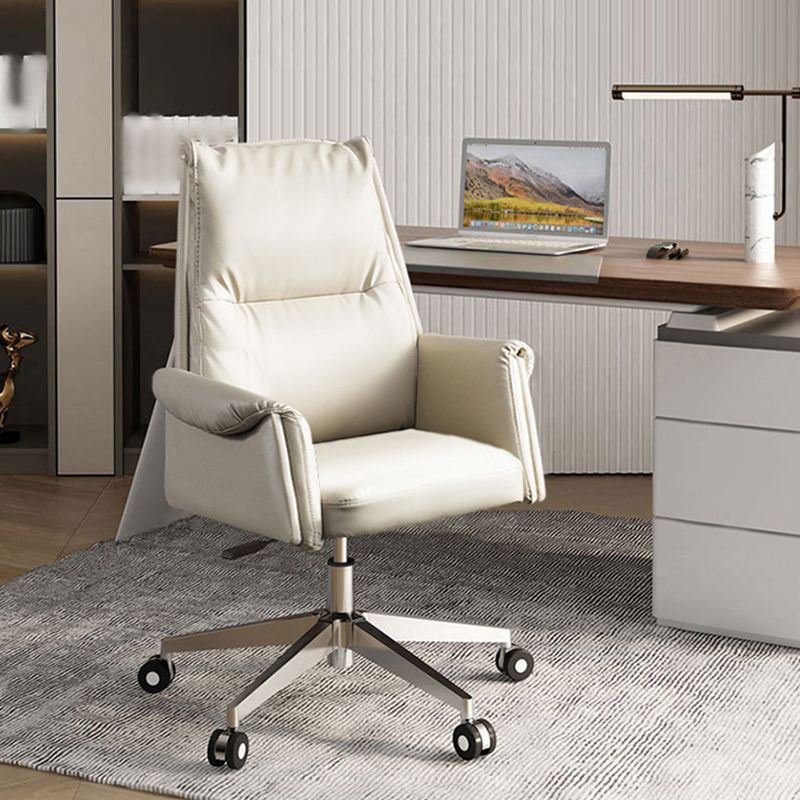 Metal Frame Contemporary Style Office Chair Ergonomic Task Chair Clearhalo 'furn' 'furn_office_chair' 'Furniture' 'furniture_office_chair' 'Office Chairs' 'Office Furniture' 'office_chair' 1200x1200_bb994652-cb69-46b3-9aeb-f61ae24164f4