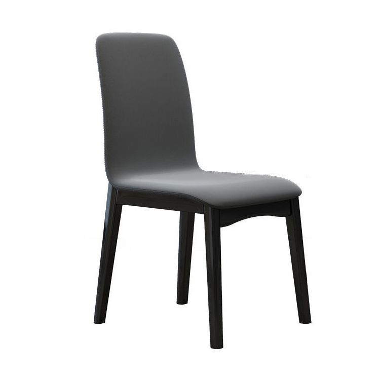 Industrial Wood Dining Kitchen Room Side Chair Parsons Chair Clearhalo ' kitchen&dining_furn' 'Dining Chairs' 'Dining Tables & Seating' 'dining_chair' 'furn' 'furn_dining_chair' 'Furniture' 'furniture_dining_chair' 'Kitchen & Dining Furniture' 'kitchen' 1200x1200_bb9b9de5-e880-4fbb-a916-213c49ecafae