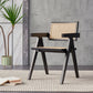 Contemporary Style Open Back Dining Side Chair Wood Single Dining Chair Clearhalo ' kitchen&dining_furn' 'Dining Chairs' 'Dining Tables & Seating' 'dining_chair' 'furn' 'furn_dining_chair' 'Furniture' 'furniture_dining_chair' 'Kitchen & Dining Furniture' 'kitchen' 1200x1200_bb9eec8b-72d7-4718-bc3e-6eaf56ca321b