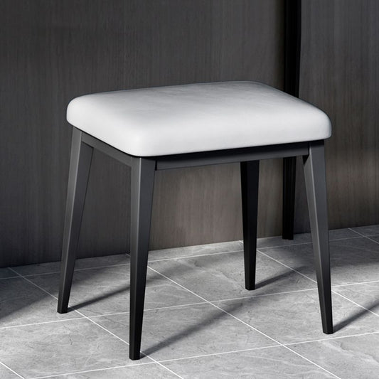 Dresse di pietra a 4 cassetti contemporanei, set di vanità ad alta 31,5 "con sgabelli