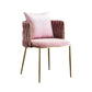 Scandinavian Bedroom Velvet Side Chair Light Color Solid Back Dining Chair Clearhalo ' kitchen&dining_furn' 'Dining Chairs' 'Dining Tables & Seating' 'dining_chair' 'furn' 'furn_dining_chair' 'Furniture' 'furniture_dining_chair' 'Kitchen & Dining Furniture' 'kitchen' 1200x1200_bba74e9e-ab53-4580-939d-bd2aa9cba126