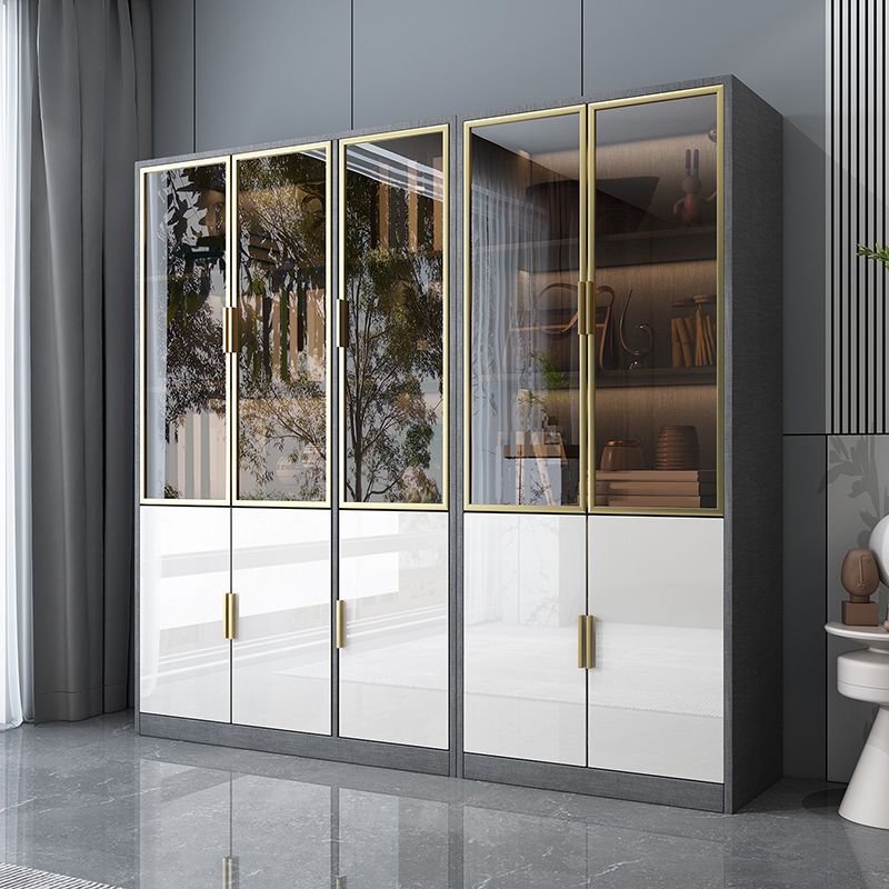 Scandinavian Storage Cabinet Manufactured Wood Display Cabinet for Bedroom Clearhalo 'Display & China Cabinets' 'display_china_cabinets' 'furn' 'furn_display_china_cabinets' 'Furniture' 'Kitchen & Dining Furniture' 1200x1200_bba90e9b-44d0-436a-8a1c-257b6c31d527