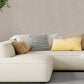 Contemporary Faux Leather Sofa 102.36" W Recessed Arm Sofa with Chaise