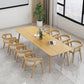 Solid Wood Contemporary Rectangular Dining Table Natural Wood Top Table with 4 Legs Clearhalo ' dining_table' 'Dining Tables & Seating' 'Dining Tables' 'furn' 'furn_dining_table' 'Furniture' 'furniture_dining_table' 'Kitchen & Dining Furniture' 'kitchen&dining_furn' 'kitchen' 'kitchen_dining_table' 1200x1200_bbaccbad-c6ef-4523-927e-ed723493428f