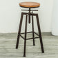 Modern Armless Counter Stool Iron Bar Stool with Wooden Seat and Pedal Clearhalo 'Bar Furniture' 'Bar Stools' 'bar_stools' 'furn' 'furn_bar_stools' 'Furniture' 'Kitchen & Dining Furniture' 1200x1200_bbae2c92-be26-4769-971a-de6266fde5e1