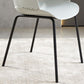 Contemporary Dining Arm Chair Open Back Side Chair with Metal Legs for Kitchen Clearhalo ' kitchen&dining_furn' 'Dining Chairs' 'Dining Tables & Seating' 'dining_chair' 'furn' 'furn_dining_chair' 'Furniture' 'furniture_dining_chair' 'Kitchen & Dining Furniture' 'kitchen' 1200x1200_bbb053d9-eecf-4f00-98d6-be21d99a5a33
