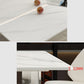 Modern Dining Set 1/4/5/7 Pcs Acrylic Pedestal Dining Table with Chairs Clearhalo 'Dining Room Sets' 'Dining Tables & Seating' 'dining_room_set' 'furn' 'furn_dining_room_set' 'Furniture' 'Kitchen & Dining Furniture' 1200x1200_bbb4e176-bbef-4ec1-a2cb-67fb03b0ab54
