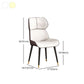 Scandinavian Wingback Arm Dining Chairs for Home Leather Dining Chairs