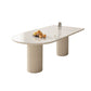 Sintered Stone Table White Dining Table for Kitchen Dining Room