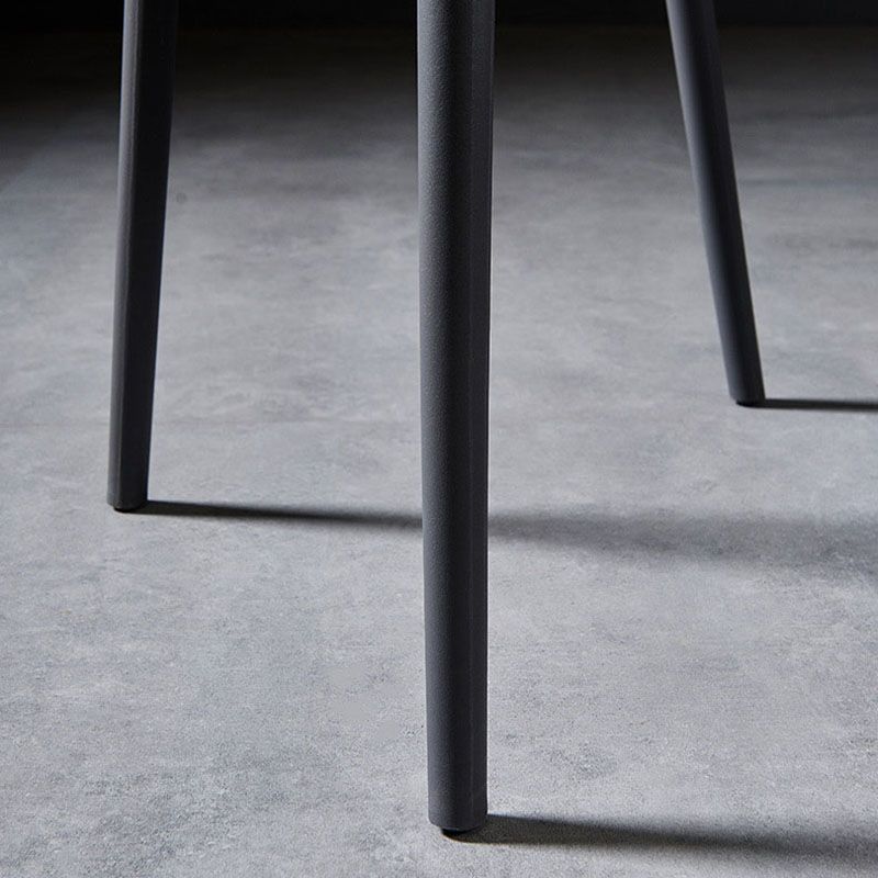 Plastic Scandinavian Kitchen Dining Room Side Chair Open Back Chair Clearhalo ' kitchen&dining_furn' 'Dining Chairs' 'Dining Tables & Seating' 'dining_chair' 'furn' 'furn_dining_chair' 'Furniture' 'furniture_dining_chair' 'Kitchen & Dining Furniture' 'kitchen' 1200x1200_bbb8bbd9-cba2-4f2b-a961-43f60a1ae09d