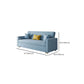 Scandinavian Futon Sofa Bed Upholstered Cushion Back Square Arms Sleeper Sofa Clearhalo 'furn' 'furn_futons' 'Furniture' 'Futons & Daybeds' 'Futons' 'Living Room Furniture' 1200x1200_bbb8fb8f-a0c1-4dc3-85d2-70101a8e2b6f
