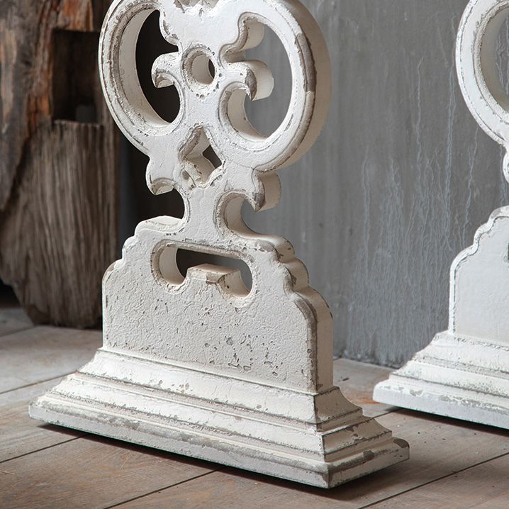 French Country Console Table Distressed Wood Accent Table for Hall