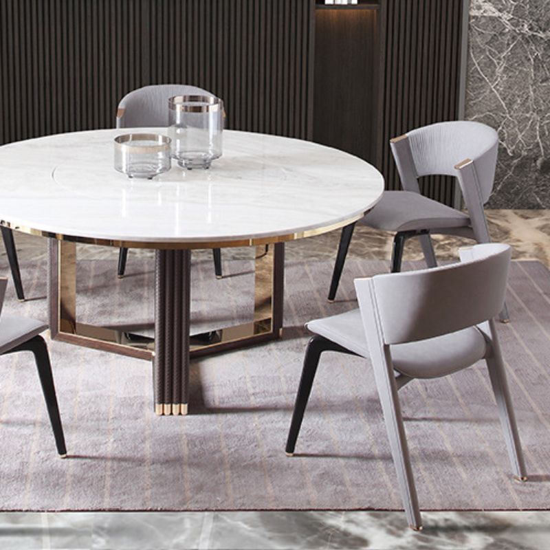 Industrial Upholstered Armless Chair Kitchen Open Back Dining Chair Clearhalo 'Dining Chairs' 'Dining Tables & Seating' 'dining_chair' 'furn' 'furn_dining_chair' 'Furniture' 'Kitchen & Dining Furniture' 1200x1200_bbc50a42-731f-4d4f-a35d-b3e210a1d02b