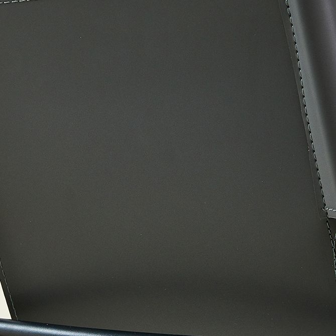 Minimalist Style Leather Dining Side Chair Armless Solid Back Chairs for Kitchen Clearhalo 'Dining Chairs' 'Dining Tables & Seating' 'dining_chair' 'furn' 'furn_dining_chair' 'Furniture' 'Kitchen & Dining Furniture' 1200x1200_bbc6d9a6-782b-4f1e-9e29-f90a1387a173