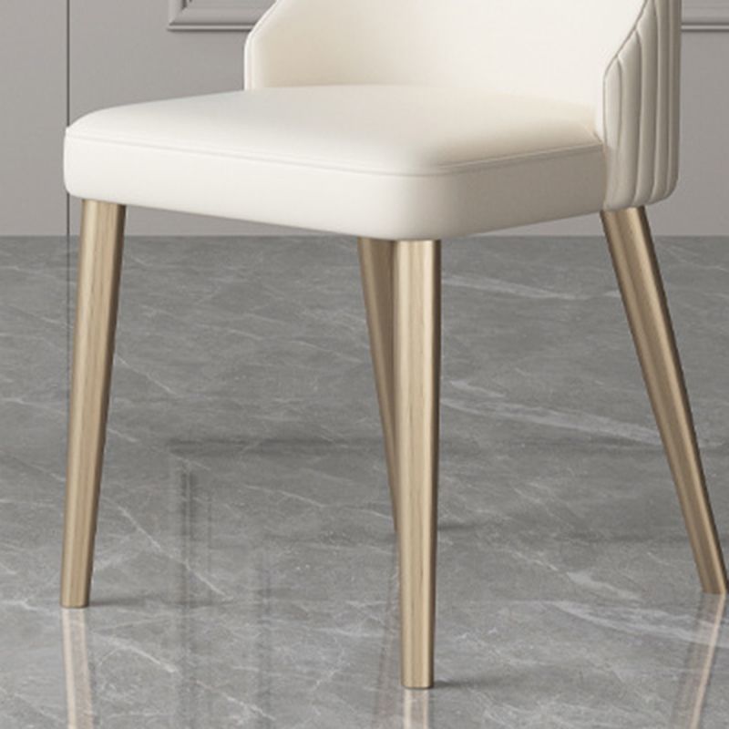 Indoor Kitchen Dining Arm Chair Glam Arm Chair with Upholstered Clearhalo 'Dining Chairs' 'Dining Tables & Seating' 'dining_chair' 'furn' 'furn_dining_chair' 'Furniture' 'Kitchen & Dining Furniture' 1200x1200_bbc74cc9-40f6-4709-95ab-90d6954e4085