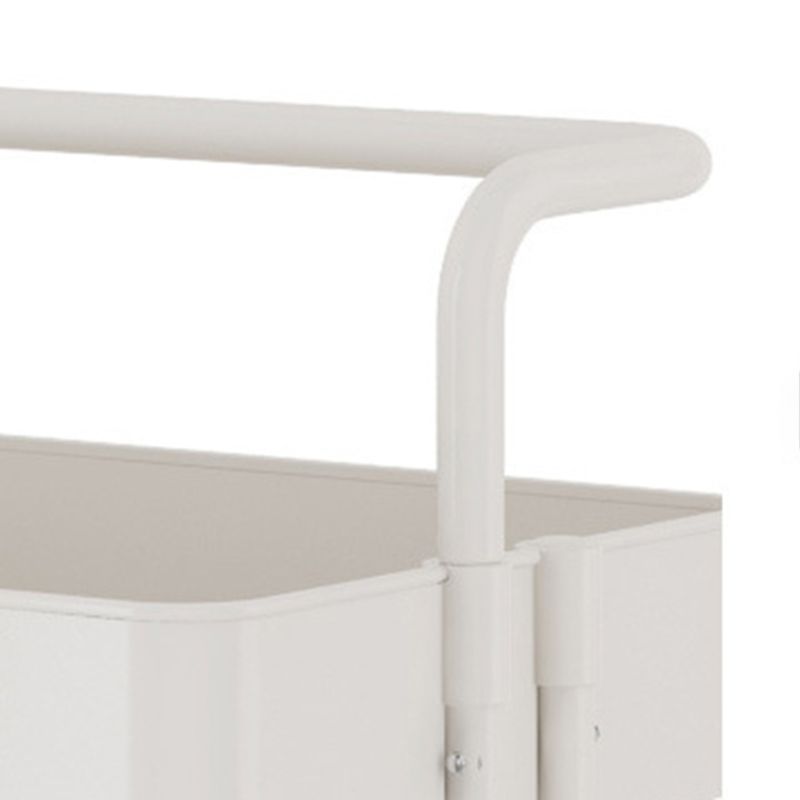 2/3/4-Shelf Modern Etagere Bookshelf with Steel Frame Plastic Bookshelf Clearhalo 'Bookcases' 'furn' 'furn_bookcases' 'Furniture' 'furniture_bookcases' 'kitchen' 'kitchen_bookcases' 'Living Room Furniture' 'Office Furniture' 1200x1200_bbc9f158-4a36-480c-99fe-58cfe89ab96b