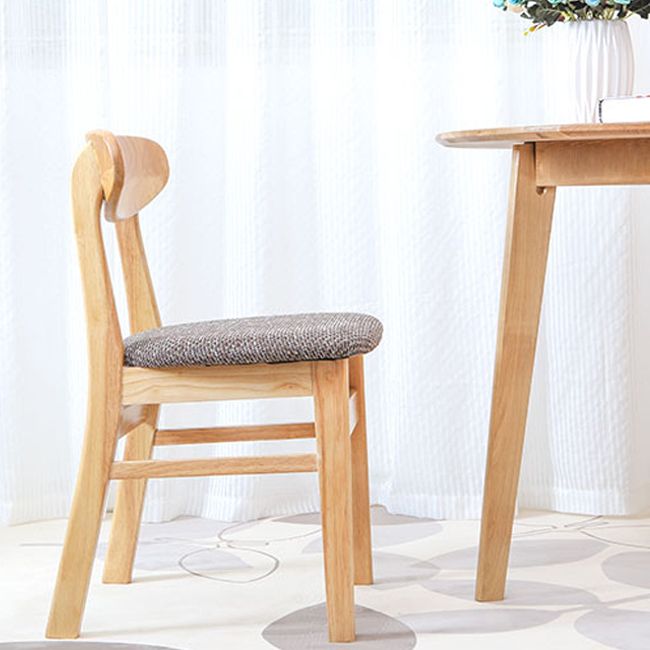 Minimalist Open Back Dining Side Chair Wooden Legs Armless Side Chairs for Kitchen Clearhalo ' kitchen&dining_furn' 'Dining Chairs' 'Dining Tables & Seating' 'dining_chair' 'furn' 'furn_dining_chair' 'Furniture' 'furniture_dining_chair' 'Kitchen & Dining Furniture' 'kitchen' 1200x1200_bbcedb72-f5a8-4a97-8146-2554157c5197