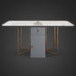 Foldable Sintered Stone Top Table Rectangle Extendable Table Clearhalo ' dining_table' 'Dining Tables & Seating' 'Dining Tables' 'furn' 'furn_dining_table' 'Furniture' 'furniture_dining_table' 'Kitchen & Dining Furniture' 'kitchen&dining_furn' 'kitchen' 'kitchen_dining_table' 1200x1200_bbd064fe-d9c6-447d-8189-c8a32cbd3eb7