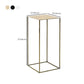 Square Metallic End Table Set Minimalist Frame Sofa Side Table