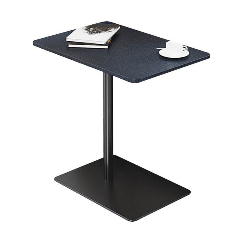 Modern Wood Side End Table Minimalist Rectangular Corner Table