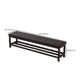 15.6-inch Width Modern Bench Cushioned Metal Solid Color Seating Bench Clearhalo 'Benches' 'Chairs & Seating' 'furn' 'furn_benches' 'Furniture' 'Living Room Furniture' 1200x1200_bbd5d04b-58d3-4fbf-a805-664b21392bed