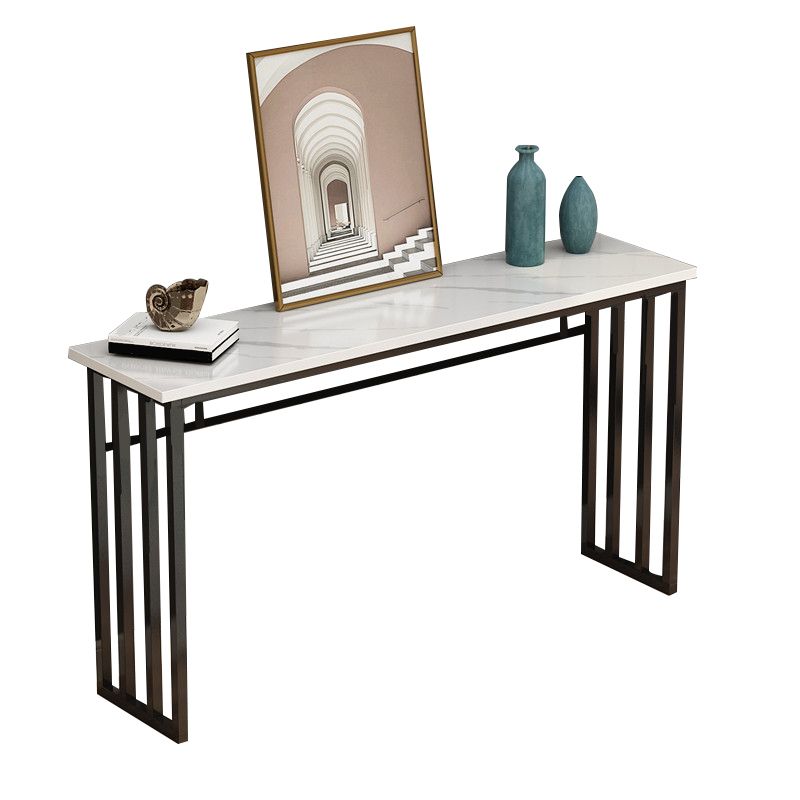 Table de console avec table d'accentuation de base de chevalet pour hall 31,5 "de haut