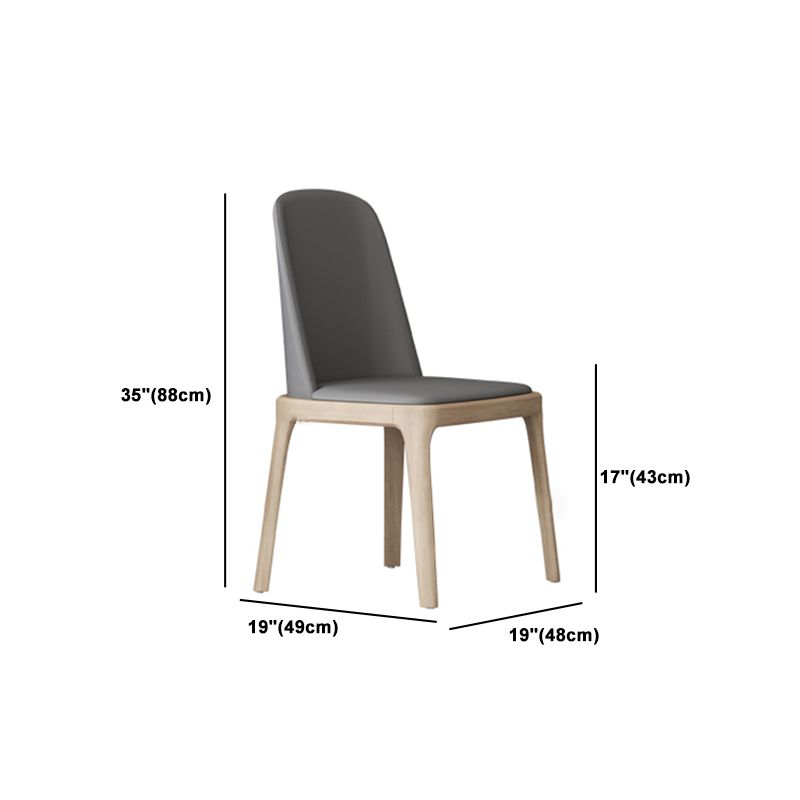 Ensemble de salle à manger contemporain, table à manger rectangulaire avec chaises rembourrées, 1/2/5/7 pièces