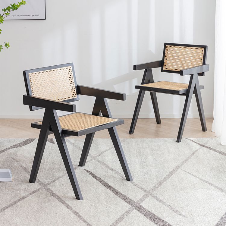 Wood Scandinavian Style Dining Chairs Open Back Dining Side Chair Single Clearhalo ' kitchen&dining_furn' 'Dining Chairs' 'Dining Tables & Seating' 'dining_chair' 'furn' 'furn_dining_chair' 'Furniture' 'furniture_dining_chair' 'Kitchen & Dining Furniture' 'kitchen' 1200x1200_bbe0f3b3-bed0-4f74-bab7-fd5d886fbc44