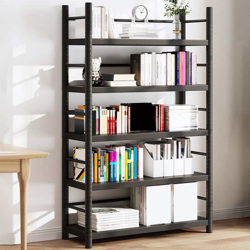 Scaffali di libreria moderni per scaffali in metallo aperto per l'home office