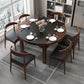 Contemporary Kitchen Dinner Table Extendable Wood Dining Table Clearhalo 'Dining Tables & Seating' 'Dining Tables' 'dining_table' 'furn' 'furn_dining_table' 'Furniture' 'Kitchen & Dining Furniture' 1200x1200_bbe5d8c4-54d5-4f7c-8482-e1387949d6e8