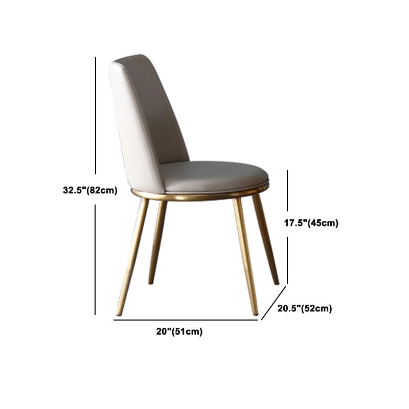 Glam White and Gold Dinette Set 1/4/5/7 Pieces Double Pedestal Dining Table Set Clearhalo 'Dining Room Sets' 'Dining Tables & Seating' 'dining_room_set' 'furn' 'furn_dining_room_set' 'Furniture' 'Kitchen & Dining Furniture' 1200x1200_bbe934d1-e898-4c2c-af35-e511ffaef780